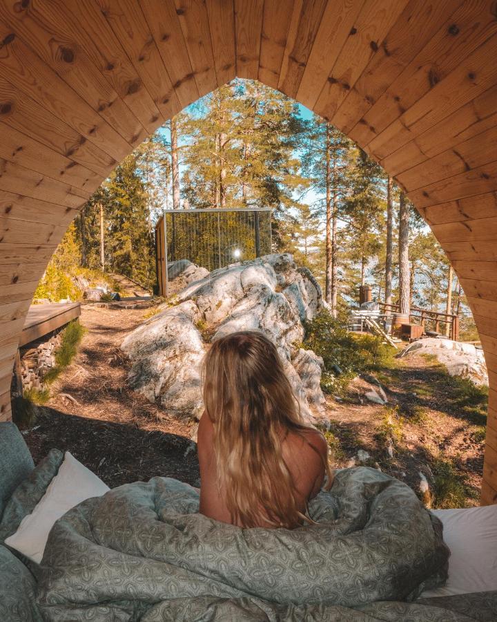 The Wonderinn Mirrored Glass Cabin - Wonderinn Delta Hektner Exterior photo